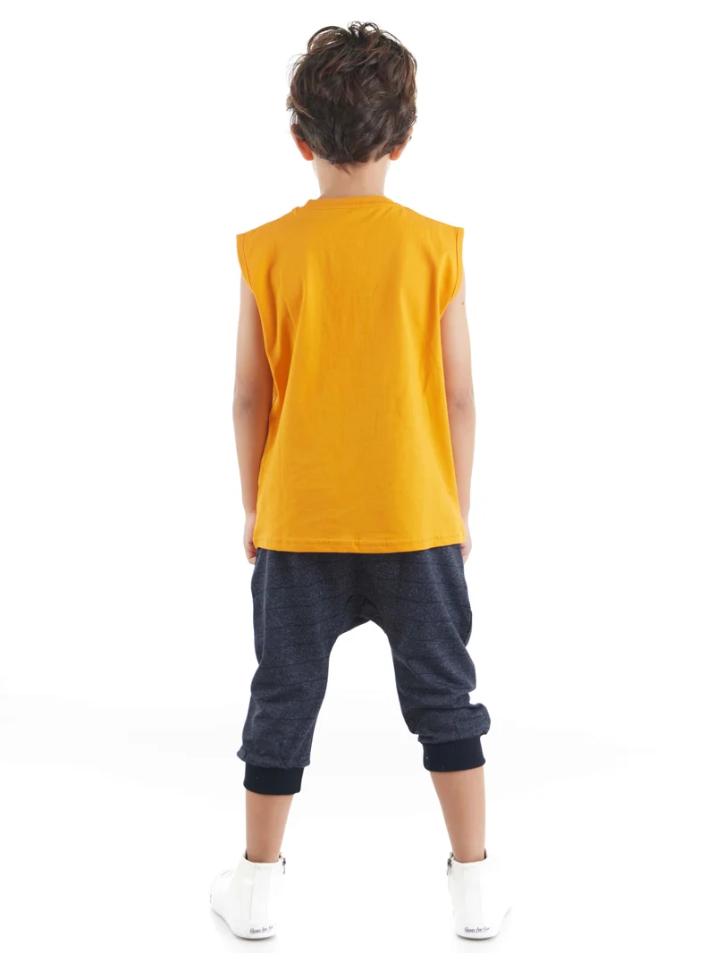 MSHB&G Race Team Boy T-shirt&Capri Set